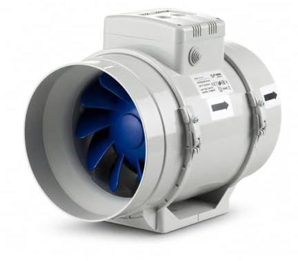 Blauberg TURBO-200 Mixed Flow In-Line Extractor Fan 200mm 108W