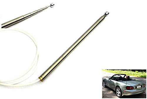 Elektrische Antenne Power Antenne Mast Radio OEM Ersatz Zahn Kabel für 1998-05 MX-5 NB MK II Miata Roadster