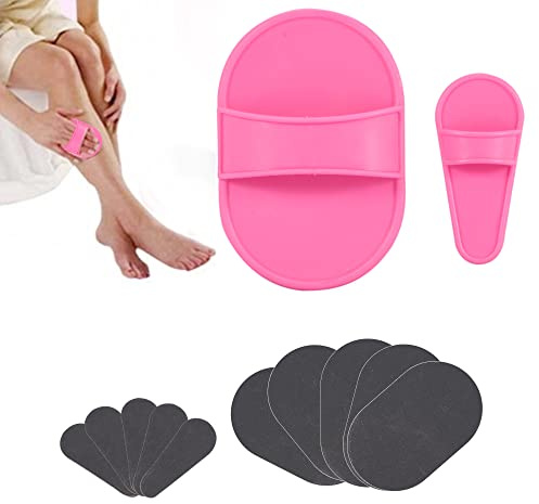 Haarentfernung Pad Original,Painless Hair Removal Sponge New Portable Body Depilation,Refill Pads for Hair Remover Buffer,Depilatory Sanding Device Hair,Physical Hair Removal Tool Depilation Tool