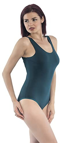 Magi Damen body ärmellos Sommer Trägertop aus Baumwolle mit optimale Passform