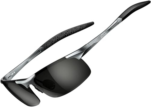 ATTCL 25g Polarised Sunglasses Mens Sports UV400 Protection AL-MG Metal