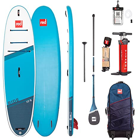 Red Paddle Co 305 cm Ride Prime Paket Paddle Board, blau, 10'6