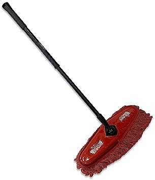 California Car Duster Universal Home and RV Extension Duster 96653 Gewinde-Moppkopf mit Metallverlängerungsgriff 96653