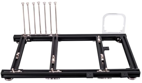 Beufee Caja De Computadora DIY, Banco De Pruebas De Placa Base ATX para Prueba De Overclocking, Marco De Aire Abierto para Computadora ATX, Caja ATX, Banco De Pruebas De PC para Juegos