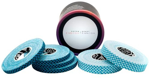 CRUX TAPE PACK - Esparadrapo Escalada - 6 Rollos, 2 tipos de Tejido - sense 0.6 Sensibilidad y Precisión - power 1.2 Protección y durabilidad