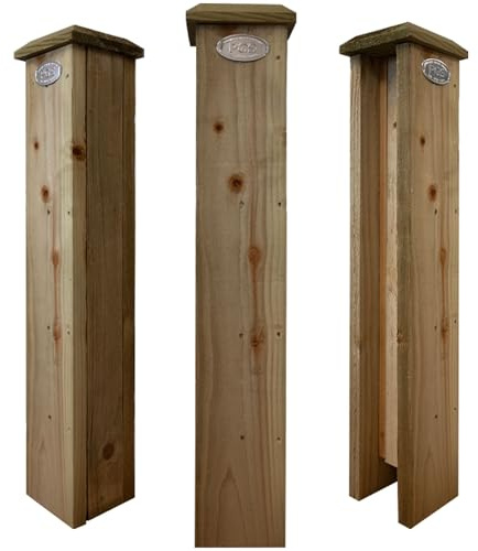 Premier Garden Supplies Concrete Post Extenders (1-WAY START/END) | W.100mm x D.100mm x Height 2ft (60cm) Designed for Flat or Bobble Top Posts Can be self adjusted for Pyramid Top
