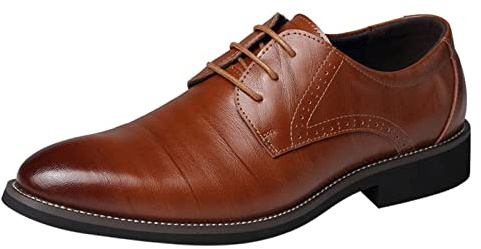 Dinglong Zapatos de boliche Zapatos de Estilo clásico para Hombres Resbalón en Cuero de PU de Goma Trabajo de tacón de Bloque Zapatos de boliche (Yellow, 41)