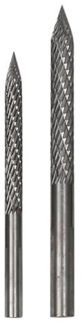 Ronlok 2er-Pack Reifenbohrer, Verschiedene Größen, Reifenreparatur, Hartmetallfräser, Bohrer, Reifenflicken, Steckerschneider, Drahtschneider, Reibahle, Bohrer, 6 Mm, 8 Mm, Einfach zu Bedienen
