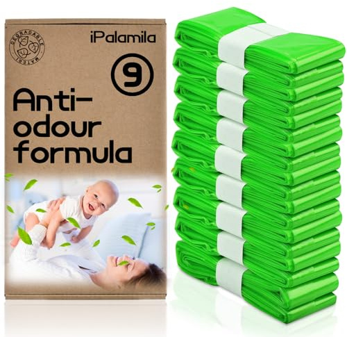 nappy Bin refill Degradeable Carton Packaging for Tommee Tippee, Twist and Click, Angelcare Refills - Max Odor Lock and Germ Protection