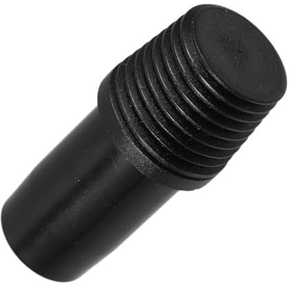 POPETPOP Threaded Tip Replacement for Mop and Broom Poles Durable Metal Connector for Easy Attachment Versatile Use Quick Installation Compatible with Roller Extension Poles and Mop