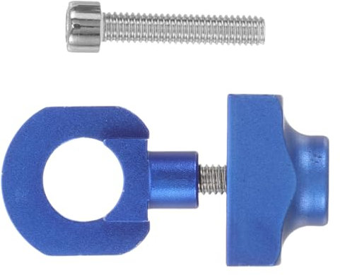 Tendicatena Bici Single Speed Blu in Lega di Alluminio, Regolatore Catena
