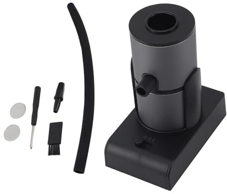 Portable Cold Kit for Whiskey, Cocktails & Gourmet Food – Handheld Food Smoker with, Rechargeable Battery & Stainless Steel Tip