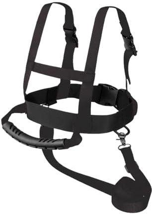 Kids Ski Harness - Retractable Anti Fall Training Leash, Adjustable Safety Belt with Control Handle, Beginner Snowboard Teaching Aid | Ski Safety Harness for Child Boys Girls Learning Winter Sports wi