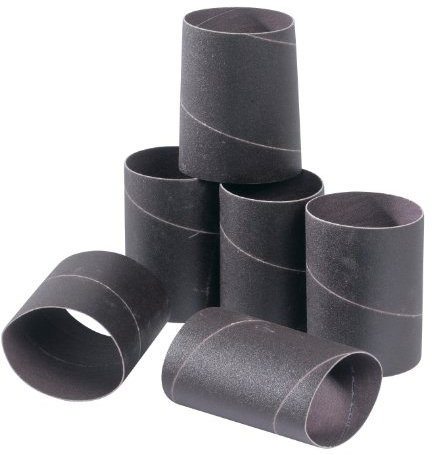 DELTA 31-813 3-Inch 150 Grit Mangas de lijado para lijadora de husillo 31-780 (paquete de 6)
