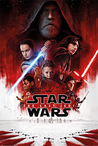 Star Wars Drucken, Papier, Mehrfarbig, 61 X 91.5Cm