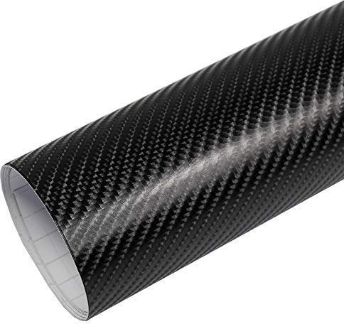 Rapid Teck® 13,14€/m² Carbon-Folie Serie 560z 4D Carbon schwarz Autofolie selbstklebend Luftkanal