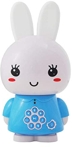 Alilo Honey Bunny - Lettore multimediale Bluetooth (Blu), Altoparlante Bluetooth, per Dormire + storie e Canzoni selezionate, Colore: Blu