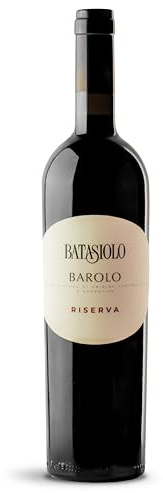 Batasiolo BAROLO DOCG RISERVA, Vino Rosso Fermo Secco, Vino Maturo prodotto da uve di Nebbiolo, Sapore Corposo