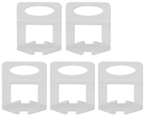 de Nivelación de Azulejos, 100 Piezas Cuñas Niveladoras Suelo de 0,5 Mm, Cuñas para Azulejos para nivelar azulejos de 3 a 15 mm