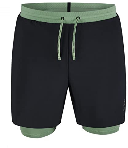 Odlo herr 2-i-1 löparshorts X-alp Trail 15 cm (6 tum_323452