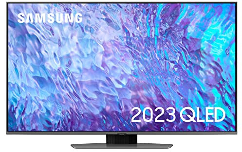 Samsung 65 Inch Q80C 4K QLED HDR Smart TV (2023) - Neural Quantum 4K Processor With Direct Full Array Mini LEDs, Dolby Atmos Audio, Quantum HDR & Quantum Dot Colour Technology, With Alexa & AI Sound