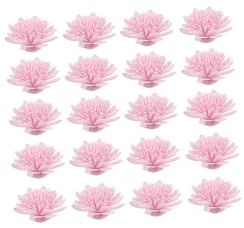 COHEALI 100pcs Scented Chrysanthemum Diffuser Flowers Pe Chrysanthemum Flowers for Aromatherapy Essential Oil
