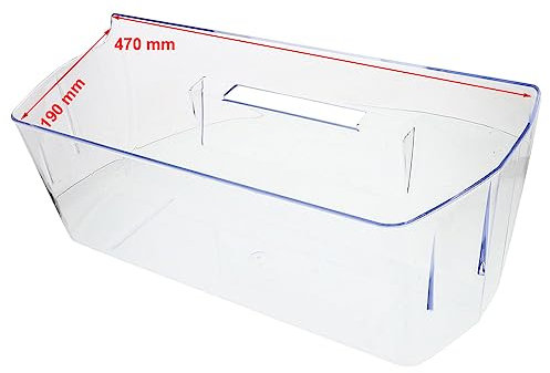 JCSPARES® - Cassetto Verdura 470x190x170 mm Compatibile Per Frigorifero Whirlpool Ariston Aeg Ed Ulteriori