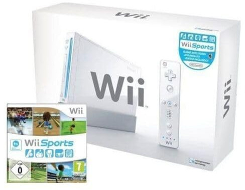 Wii Konsole weiß inkl Wii Sports Edition