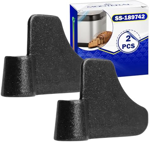 MONTERAL 2 Stück Knethaken Brotbackautomat mit dem Originalcode SS-189742 für Moulinex - Garantie 10 Jahre