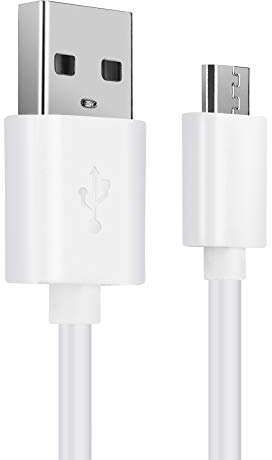 CELLONIC UC-E20 UC-E21 USB Kabel kompatibel mit Nikon D3500 D3400 CoolPix P1000 P600 P900, W150 W300, B600 B700, 1 J5, A900 Kamera Ladekabel Micro USB auf USB A 2.0 Datenkabel 2A 1m weiß PVC