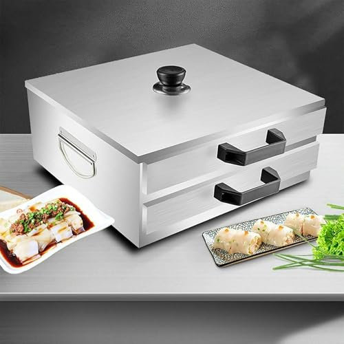 FLTRGO Cocina arroz Fideos Rollo Vapor, cajón máquina arroz Leche Horno Cocina Cocina Recetas Utensilios de Cocina~/