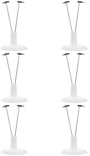 GALPADA 6 Stück Puppenständer Tragbare Puppenhalterung für Modepuppen PVC Puppenaufbewahrungsregal für Zuhause und Geschäft