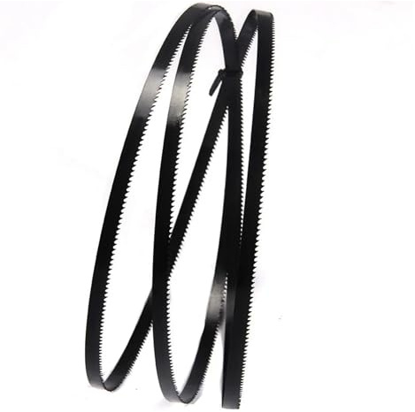 AUNANGLJSCS 59-1/4 59-1/2 4 6 14 TPI 6,5 9,5 13 mm Larghezza a Nastro in Carbonio Strumenti for la Lavorazione del Legno Lame for seghe a Nastro da 1510 mm(1510x6.5x0.35mm 6tpi)