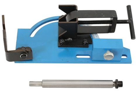 2 Inch Hole Saw Pipe Tube Notcher Adjustable Angles 0–60°, Heavy Duty Tubing Notcher Spindle Threads 1/2 - 5/8 (12.5mm & 16mm) Compatible for Drill Press or Low-Speed Hand Drill