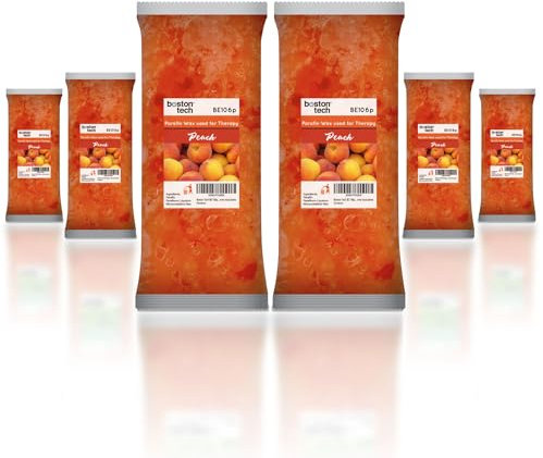 Parafina para Manos y Pies Boston Tech® | Rehabilitación Antioxidante + Tratamiento artritis y artrosis + Hidrata + Nutre + Estético | Ideal para cualquier baño de Parafina | Pack 6 bloques x 450 gr.