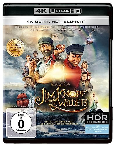 Jim Knopf und die Wilde 13 (4K Ultra HD) (+ Blu-ray 2D)