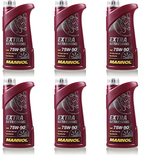 QR-Parts Set 85478184 MN8103-1 6L Original MANNOL Extra Getriebeöl 75W-90 API GL 4/GL 5 LS