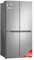 LG GMB860PYDE Frigorifero Multidoor Slim, Frigorifero 4 Porte Classe E, 530L, Wi-Fi, Linear Cooling, Smart Diagnosis, Compressore Smart Inverter, Total No Frost, Design porte piatte, Prime Silver