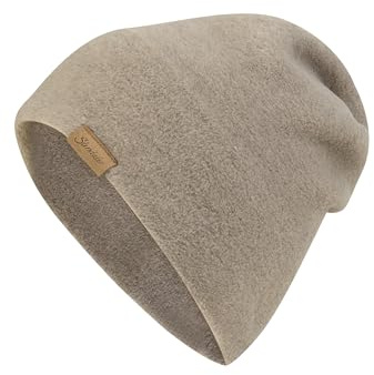 Sterntaler Beanie kuvert, brun mel., 51