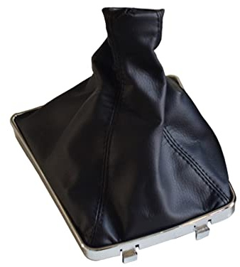Schaltknauf Für Opel Für Astra H Schaltknauf Ledermanschette Kofferraumabdeckung Handbremsgehäuse Staubdichte Abdeckung Langlebig Schaltsack(Gear Shift Boot)