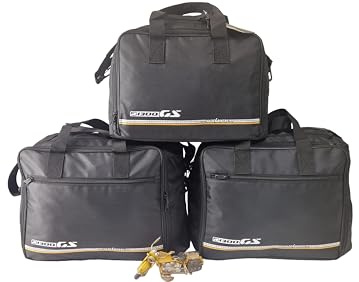 made4bikers Set completo di tasche interne TopCase e valigetta adatto per BMW R1300GS Adventure (KA2) 2023 con valigetta in alluminio
