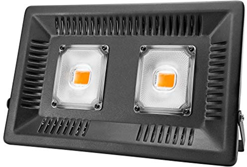 Lampe LED à spectre complet pour culture de plantes, 50 W, 100 W, 150 W, AC 110 V, 220 V, haute puissance, étanche, pour serre, culture hydroponique, semis (couleur : 100 W)
