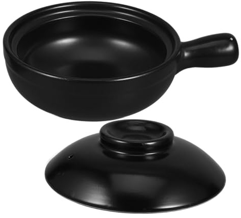 Healifty Marmite à Riz Terre Cuite Avec Couvercle Cocotte Pour Cuisine Ustensiles Accessoires De Cuisine