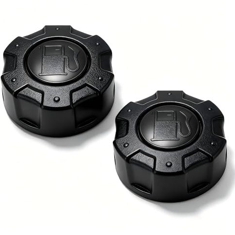Kontazmi 2 Stück Tankdeckel Rasenmäher Ersatzteile Kompatibel mit Al-Ko PRO 140/QSS OHV PRO 160/QSS OHV, Stiga Loncin Motoren Tankverschluss 411919 Innendurchmesser 45mm (1708700940001)