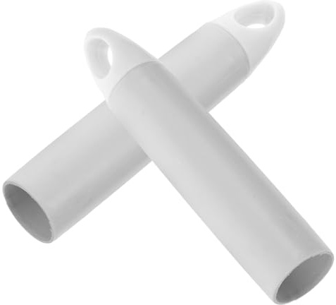 FELTECHELECTR 2pcs Mop Rod Grip Replacement for Broom and Brush with Ergonomic Plastic Handle, Multi-Functional Design for Home Use, Broom Handle Grip Replacement