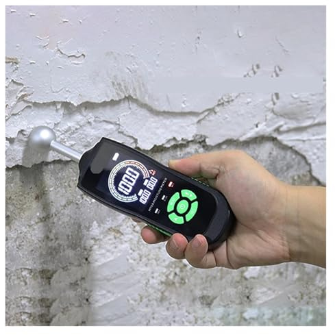 Humidimètre, Humidimètre numérique sans contact, détecteur d'alarme, écran LCD rétroéclairé, hygromètre de profondeur for mur