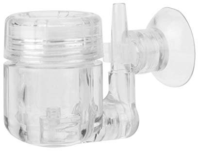 Mumusuki U-förmiger CO2-Diffusor, Aquarium Flipper 4-in-1 DIY Rückschlagventil mit Kohlendioxidreaktor und Rückschlagventil/U-förmigem Glasrohr/Saugnapf