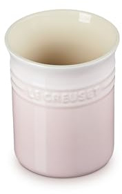 LE CREUSET Topf für Kochkellen aus Steinzeug, 1,1 Liter, Shell Pink, 71501117770001