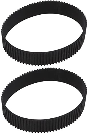 ECSiNG 2X Gummi Synchronriemen HTD252-3M-18 Zahnriemen 84 Zähne 3mm Teilung 18mm Breite für mechanische Präzisionsübertragung