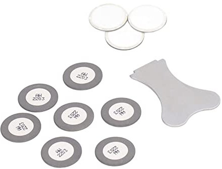 Yuecoom Disques Céramique 20mm 10 Pièces pour Brumisateur à Ultrasons, Membrane Atomiseur 1,7 MHz Étanchéité Kit Accessoires pour Humidificateur et Fontaine